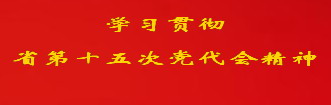 学习贯彻省第十五次党代会精神