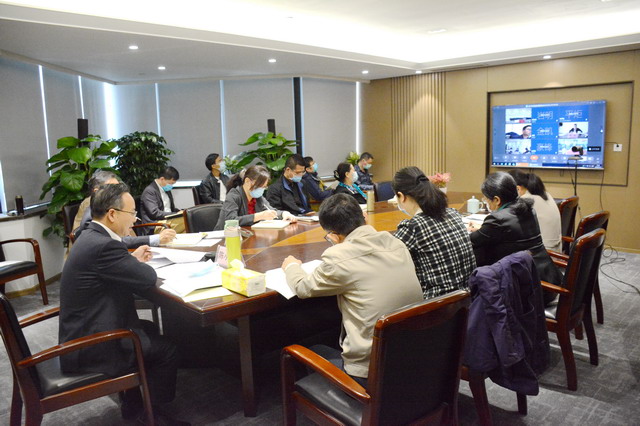 省委会理论学习中心组开展视频学习会